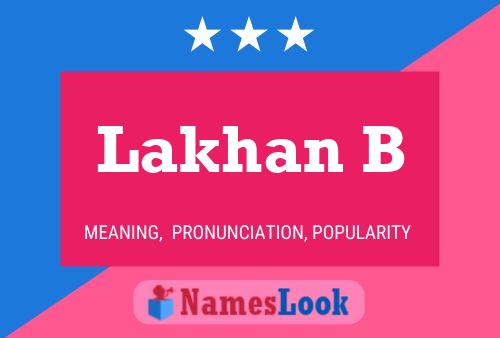 Lakhan B Naam Poster