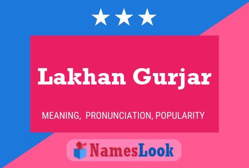 Lakhan Gurjar Naam Poster