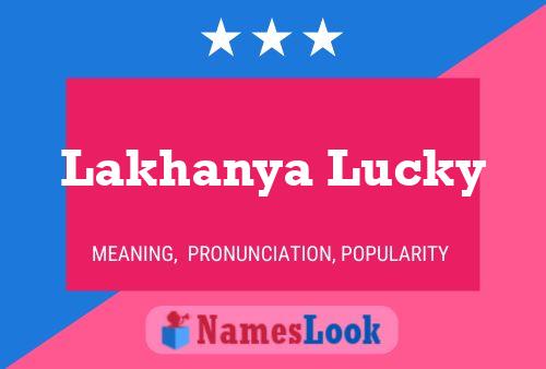 Lakhanya Lucky Naam Poster