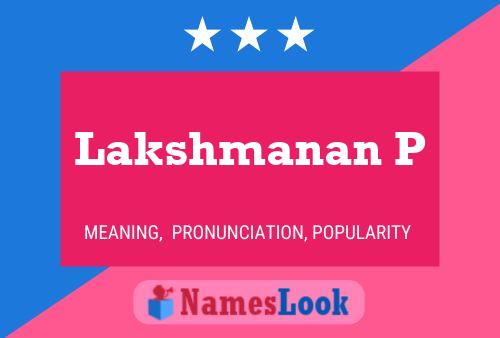 Lakshmanan P Naam Poster