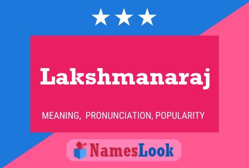 Lakshmanaraj Naam Poster