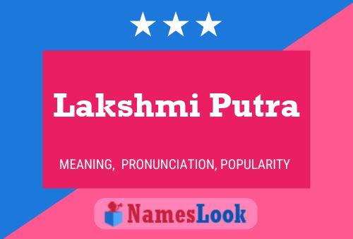 Lakshmi Putra Naam Poster