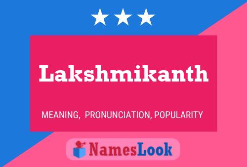 Lakshmikanth Naam Poster