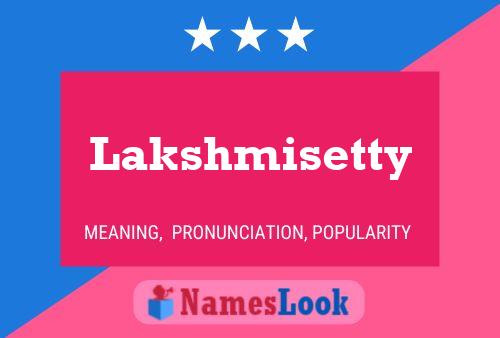 Lakshmisetty Naam Poster