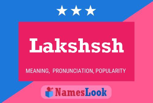 Lakshssh Naam Poster