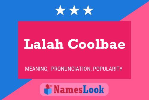 Lalah Coolbae Naam Poster