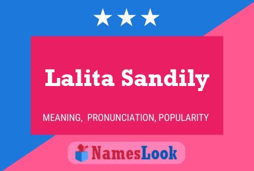 Lalita Sandily Naam Poster