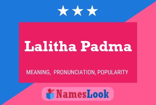 Lalitha Padma Naam Poster