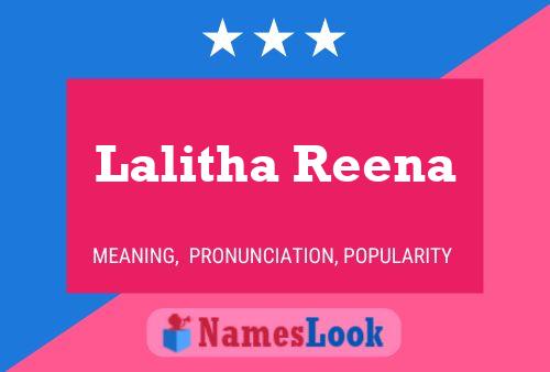 Lalitha Reena Naam Poster