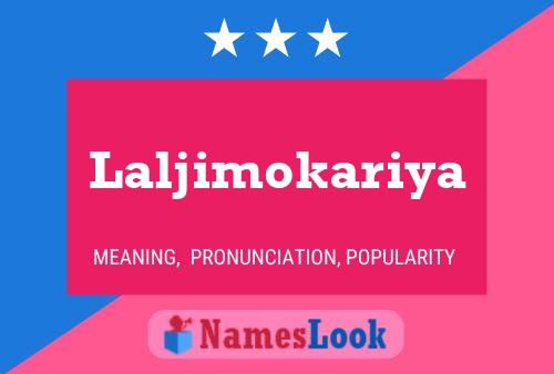 Laljimokariya Naam Poster