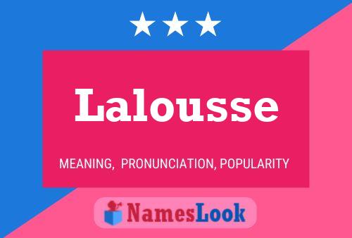 Lalousse Naam Poster