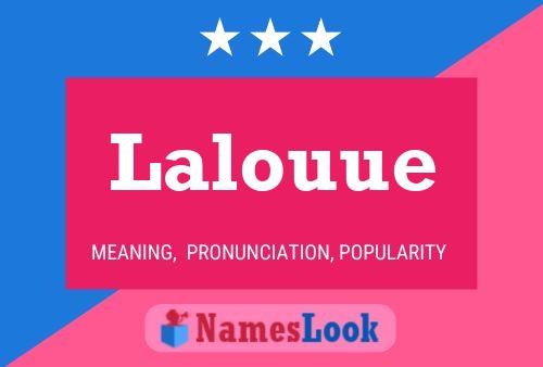 Lalouue Naam Poster