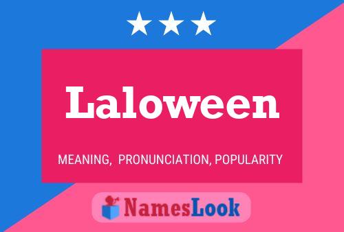 Laloween Naam Poster