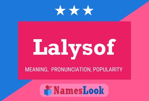 Lalysof Naam Poster