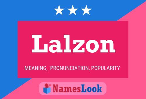 Lalzon Naam Poster