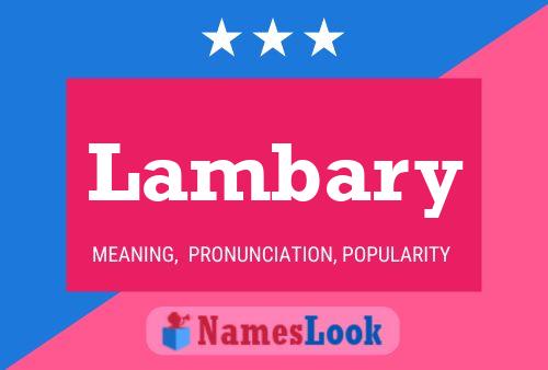 Lambary Naam Poster