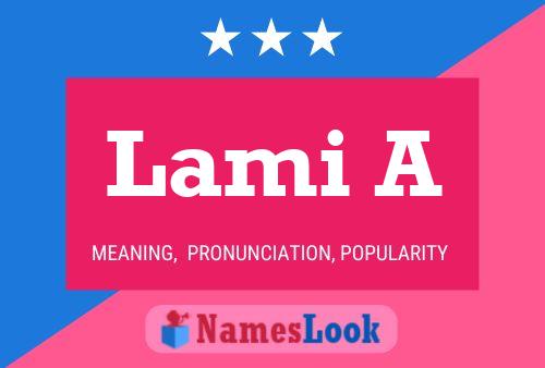 Lami A Naam Poster