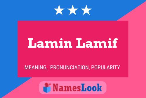 Lamin Lamif Naam Poster