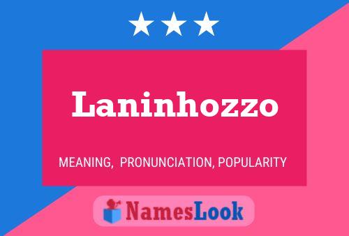 Laninhozzo Naam Poster