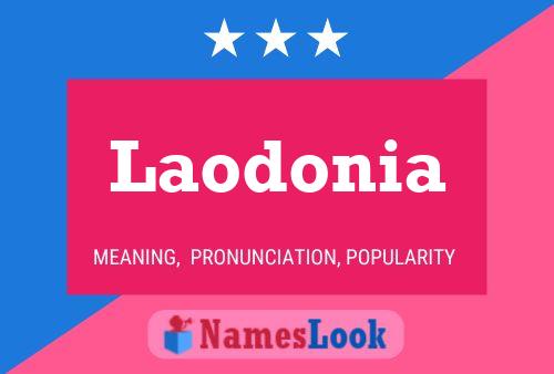 Laodonia Naam Poster