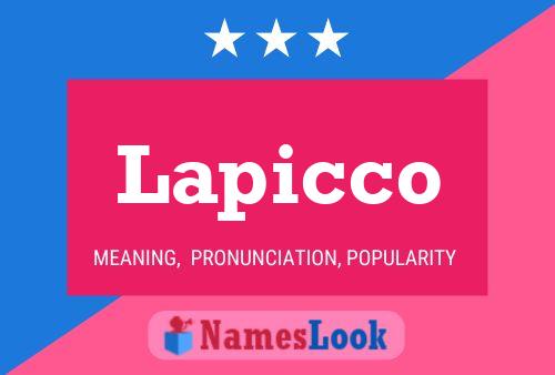 Lapicco Naam Poster