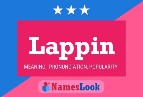 Lappin Naam Poster