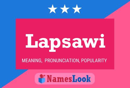 Lapsawi Naam Poster