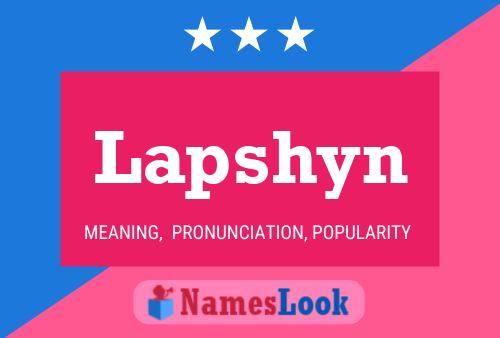 Lapshyn Naam Poster