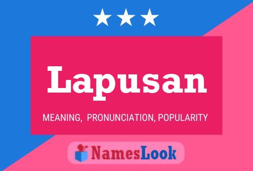 Lapusan Naam Poster