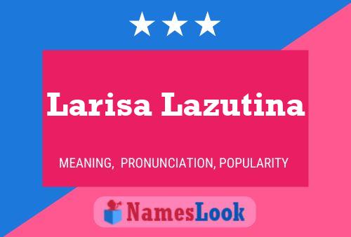 Larisa Lazutina Naam Poster