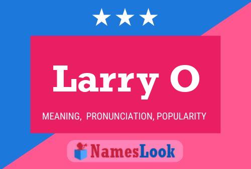 Larry O Naam Poster