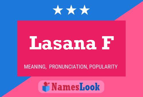 Lasana F Naam Poster