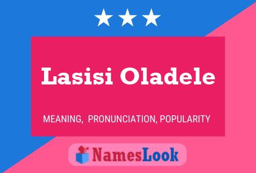 Lasisi Oladele Naam Poster