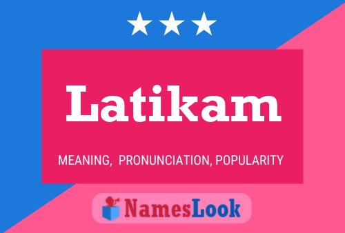 Latikam Naam Poster