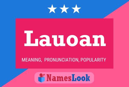 Lauoan Naam Poster