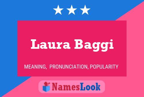 Laura Baggi Naam Poster