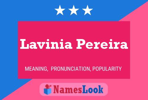 Lavinia Pereira Naam Poster