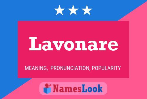 Lavonare Naam Poster