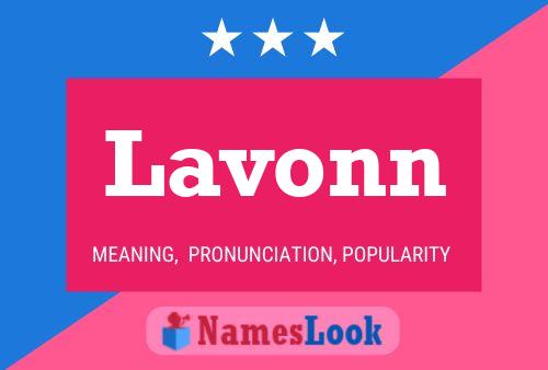 Lavonn Naam Poster