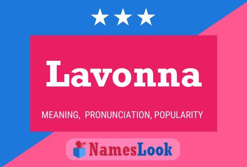 Lavonna Naam Poster