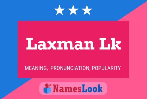 Laxman Lk Naam Poster