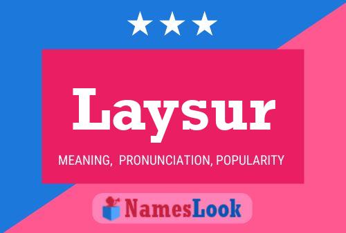 Laysur Naam Poster