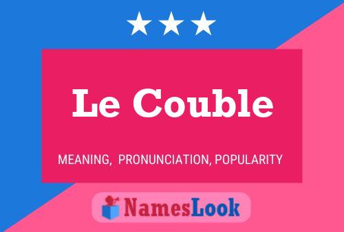 Le Couble Naam Poster