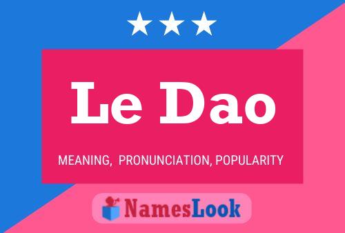 Le Dao Naam Poster