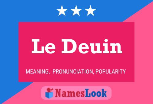 Le Deuin Naam Poster