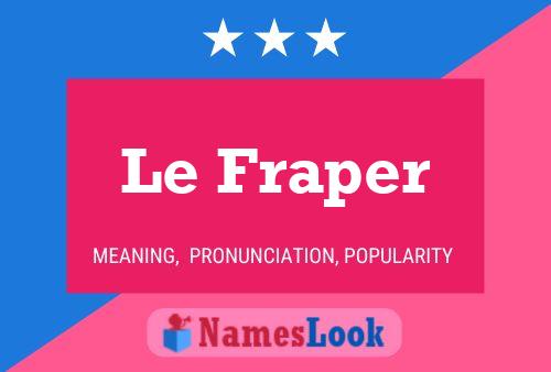 Le Fraper Naam Poster