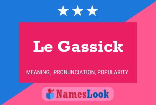 Le Gassick Naam Poster