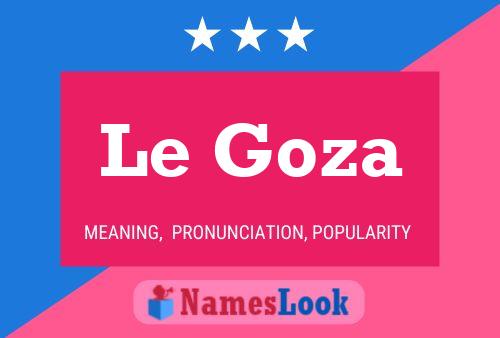 Le Goza Naam Poster