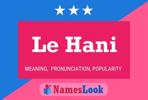 Le Hani Naam Poster