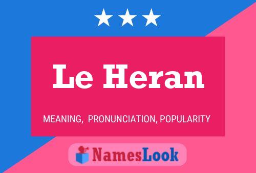 Le Heran Naam Poster